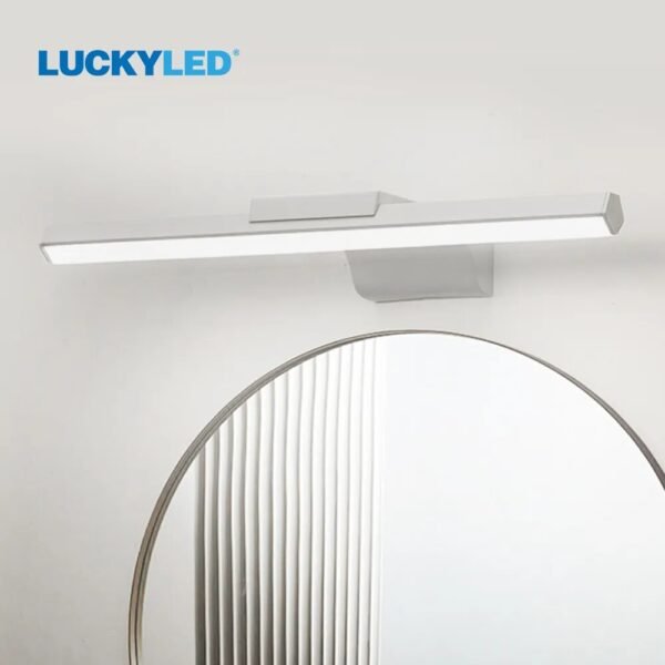 LUCKYLED Led Bathroom Light Mirror Wall Lamp 8W 12W AC85-265V Wall Mount Light Fixture Modern Wall Lamps for Living Room Bedroom-Arlik interiors