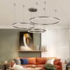 Modern LED Ceiling Chandelier Living Room Decor-Light Fixtures-Arlik interiors