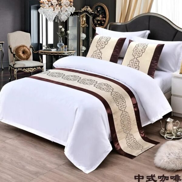 New Chinese Style Fashion High Quality Bed Flag Hotel Cupboard Table Runner Decor for Home Parlor Wedding Room Pillowcase-Arlik interiors