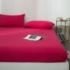 Fitted Sheet Mattress Cover Solid Color-Matress Cover-Arlik interiors