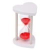 30 Minutes Sandglass Wooden Hourglass Heart Sand Timer Clock Home Decor Gifts-Arlik interiors