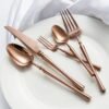 24pcs Stainless Steel Tableware Set-Flatware-Arlik interiors