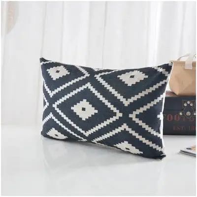 Geometric Cushion Cover Black White Nordic Home Decor-Throw Pillows-Arlik interiors