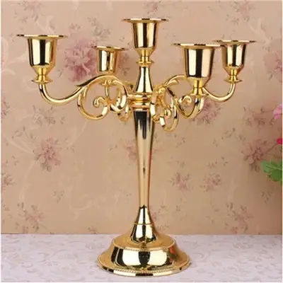 Metal Pillar Candle Holders-Candle Holders-Arlik interiors