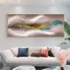 Modern Abstract Fluttering Feathers Painting-Painting-Arlik interiors