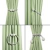 Magnetic Curtain Clip Room Accessories Pearl Ball Curtains Holder Buckle Rope Tieback Home Decor Hanging Ball Tie Back Holdback-Arlik interiors