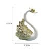 2pcs Swan Model Cute Figurine-Statue-Arlik interiors