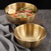 Kitchen Stainless Steel Fruit And Salad Bowls-Tableware-Arlik interiors