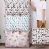 1pc Print Zipper Quilt Storage Bag-Storage & Organization-Arlik interiors