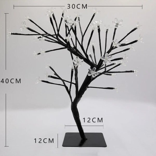 LED USB Tree Light Table Lamp-Light Fixtures-Arlik interiors