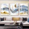 3 Pieces Nordic Wall Art Canvas Paintings-Painting-Arlik interiors