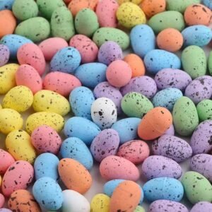 20Pcs Mini Foam Easter Eggs Decor