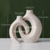 Nordic Ceramic Vase-Vase-Arlik interiors