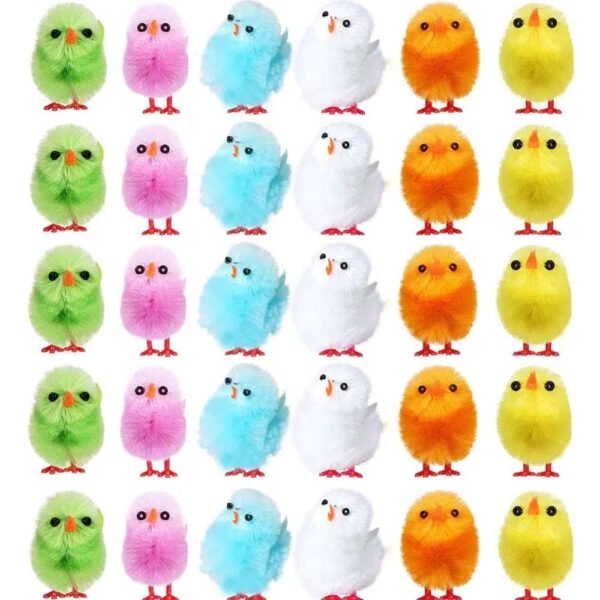 12pcs Simulated Easter Chick Decor