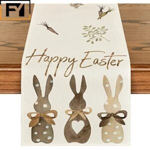 Happy Easter Table Runner-Table Runner-Arlik interiors