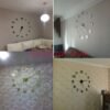 3D Wall Stickers Large Decor-Clock-Arlik interiors