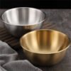 Kitchen Stainless Steel Fruit And Salad Bowls-Tableware-Arlik interiors