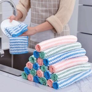 15pcs Coral Fleece Kitchen Towels-Towels-Arlik interiors