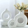 1pc Ceramic Vase Decor-Vases-Arlik interiors