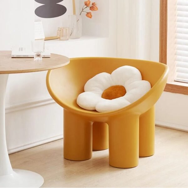 Lounge Modern Art Living Room Floor Italian Comfy Plastic Design Chairs Childrens Salon Sofa Poltrona Balcony Furniture WW50-Arlik interiors