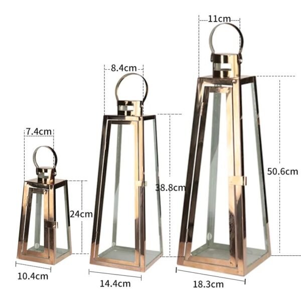 Metal Windproof Candle Holder-Arlik interiors