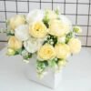 30cm Silk Peony Artificial Flower Bouquet-Artificial Flora-Arlik interiors