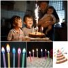 Multicolour Flame Candles Colorful Wedding Party Birthday Cake Candles Decoration Party Supplies for Children Kids-Arlik interiors