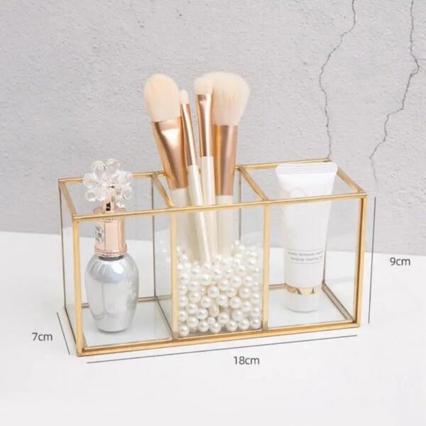 Makeup Brush Storage Box Organizer-Storage & Organization-Arlik interiors