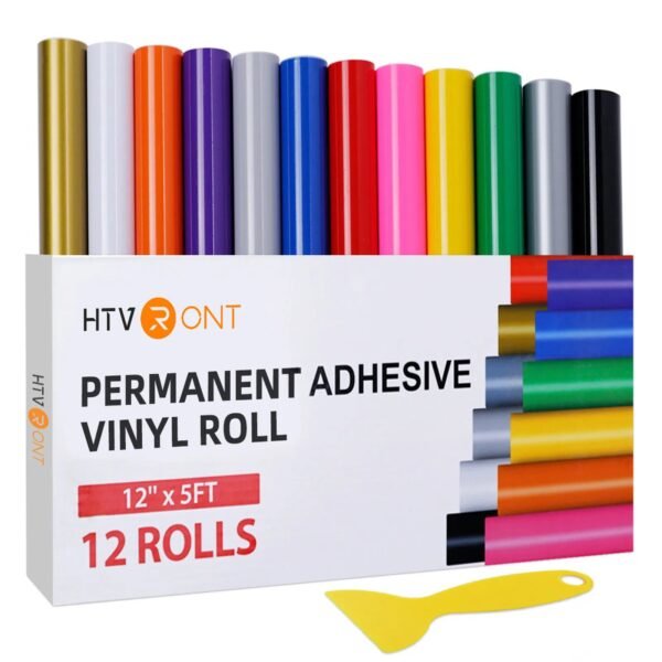 Multi Color Permanent Adhesive Vinyl Rolls Craft-Arlik interiors