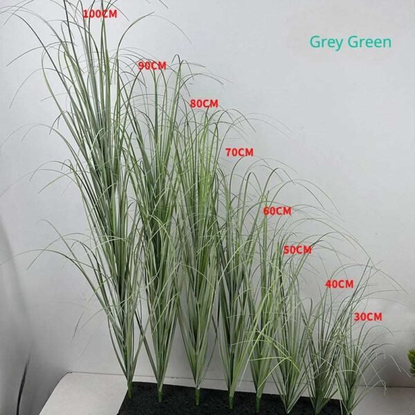 16pcs Artificial plants Green Grass for Outdoor Indoor Home Decoration