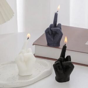 Finger Shaped Gesture Scented Candles-Candles-Arlik interiors