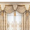 European Embroidery Living Room Curtains-Curtains-Arlik interiors