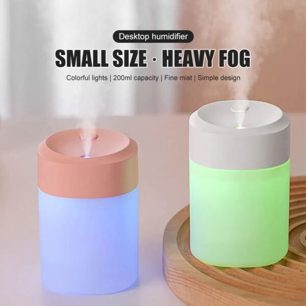 200ML USB Air Humidifier-Humidifiers-Arlik interiors