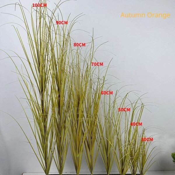 16pcs Artificial plants Green Grass for Outdoor Indoor Home Decoration