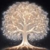 Fantasy White Tree Of Life Poster Prints For Living Room Decor-Art-Arlik interiors