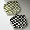 Nordic Checkerboard Ceramic Tableware-Tableware-Arlik interiors