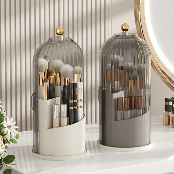 360° Rotating Makeup Brush Holder-Makeup Storage-Arlik interiors