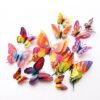 12Pcs Double Layer 3D Butterfly Wall Stickers-Arlik interiors