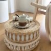 Living Room Coffee TaDecor Ceoffee Table Cover Grass Woven Rattan Decor