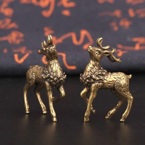 2PCS Deer Sculpture Ornaments-Statue-Arlik interiors