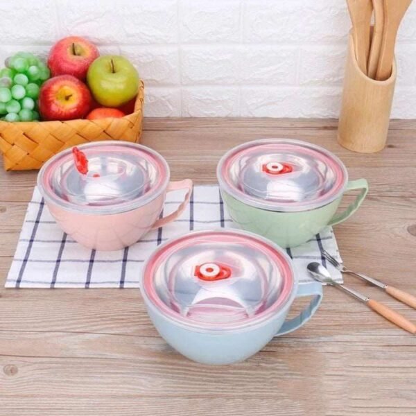 1Pcs Stainless Steel Bowl with Handle-Bowl-Arlik interiors