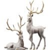 Livingroom Elk Statue Ornaments-Arlik interiors