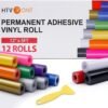 Multi Color Permanent Adhesive Vinyl Rolls Craft-Arlik interiors