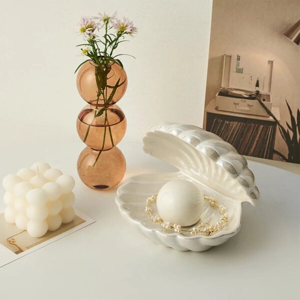 Exquisite Room Decor Shell Jewelry Box Living Room And Bedroom Decor