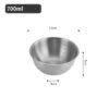 Kitchen Stainless Steel Fruit And Salad Bowls-Tableware-Arlik interiors