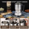 High Power Electric Coffee Grinder Kitchen Cereal Nuts Beans Spices Grains Grinder Machine Multifunctional Home Coffee Grinder-Arlik interiors