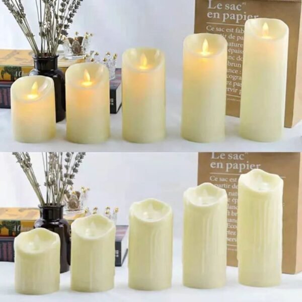 Flameless Flickering Led Candles Light Tealight Led Candles-Candles-Arlik interiors