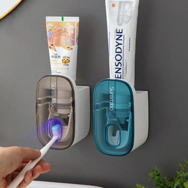 1 PCS Automatic Toothpaste Dispenser-Toothbrush Holders-Arlik interiors